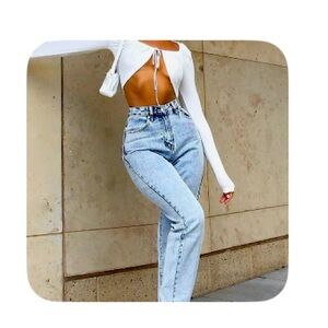 Women's Light Blue Jeans from whitefox